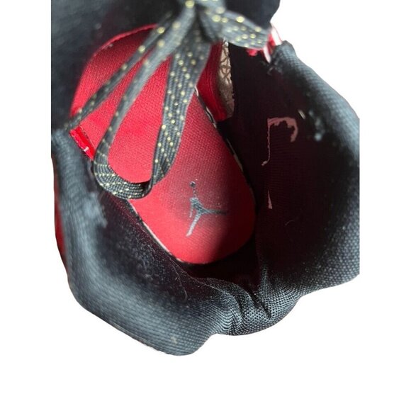 Nike Sneakers 5Y Red Air Jordan Lace Up Hi Top Athletic Basketball Sporty Active - Picture 12 of 16